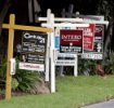 homes sales signs