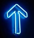 arrow- up-neon-sign